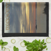 Vancouver Towel Aangepaste Vancouver Tea Towel Theedoek (Gevouwen)