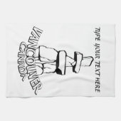 Vancouver Towel Aangepaste Vancouver Tea Towel Theedoek (Horizontaal)