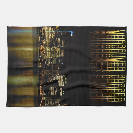 Vancouver Towel Specialized Souvenir Tea Towel Theedoek (Horizontaal)