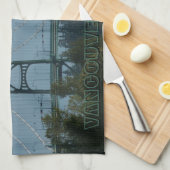 Vancouver Towel Specialized Souvenir Tea Towel Theedoek (Quarter Fold)