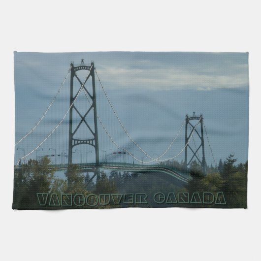 Vancouver Towel Specialized Souvenir Tea Towel Theedoek (Horizontaal)