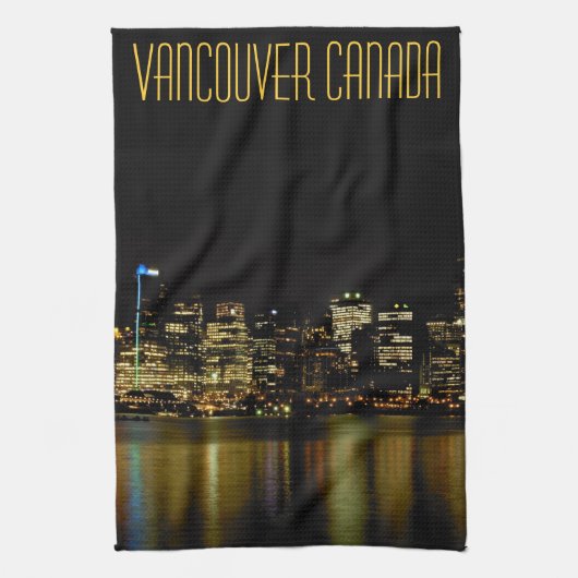 Vancouver Towel Specialized Souvenir Tea Towel Theedoek (Verticaal)