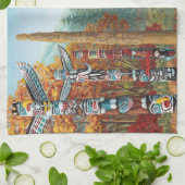 Vancouver Towel Vancouver Souvenir Tea Towel Theedoek (Gevouwen)