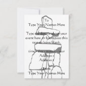 Vancouver Uitnodigingen Gepersonaliseerd Vancouver (Achterkant)