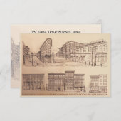 Vancouver Uitnodigingen Gepersonaliseerd Vancouver (Voorkant / Achterkant)