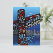 Vancouver Uitnodigingen Gepersonaliseerd Vancouver (Staand voorkant)