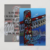 Vancouver Uitnodigingen Gepersonaliseerd Vancouver (Voorkant / Achterkant)