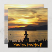 Vancouver Uitnodigingen Gepersonaliseerd Vancouver (Voorkant / Achterkant)