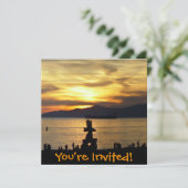 Vancouver Uitnodigingen Gepersonaliseerd Vancouver (Staand voorkant)