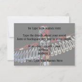 Vancouver Uitnodigingen Gepersonaliseerd Vancouver (Achterkant)