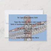 Vancouver Uitnodigingen Gepersonaliseerd Vancouver (Achterkant)