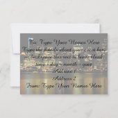 Vancouver Uitnodigingen Gepersonaliseerd Vancouver (Achterkant)