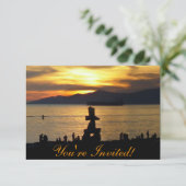 Vancouver Uitnodigingen Gepersonaliseerd Vancouver (Staand voorkant)