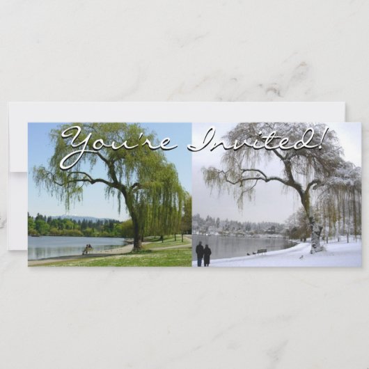 Vancouver Uitnodigingen Gepersonaliseerd Vancouver (Voorkant)