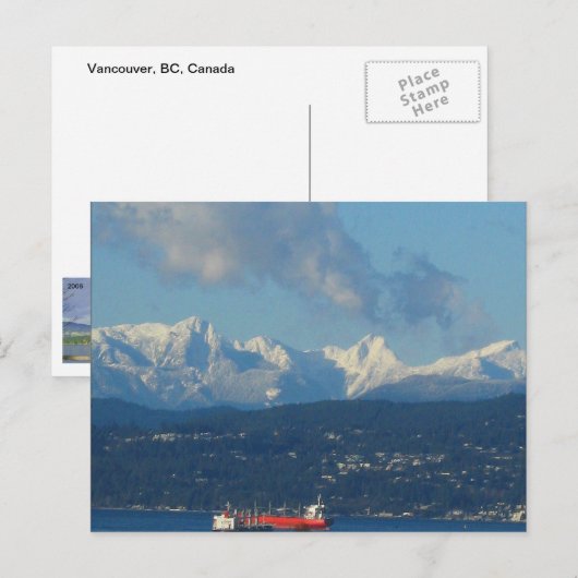 Vancouver Uitzicht Briefkaart (Voorkant / Achterkant)