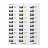 Vancouver Van Dusen Botanische Tuin Etiket (Full Sheet)