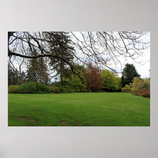 Vancouver Van Dusen Botanische Tuin Poster (Voorkant)