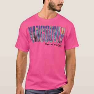 Vancouver Van Gogh Sterrennacht Art Vincent Van Go T-shirt