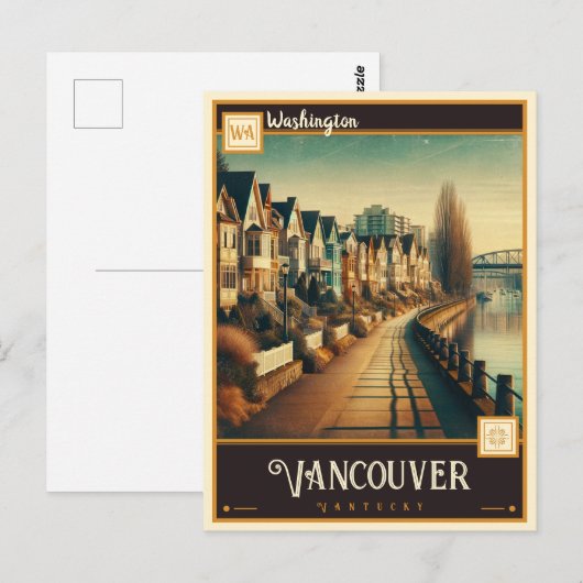 Vancouver, Washington|  Briefkaart (Voorkant / Achterkant)