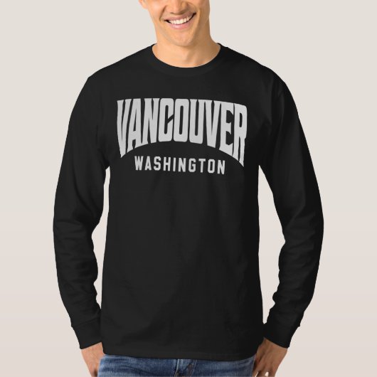 Vancouver Washington T-shirt (Voorkant)