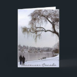 Vancouver Winter Kaarten Romantische Canada Kaarte<br><div class="desc">Vancouver Winterkaarten Persoonlijke Winter Wonderland Vancouver's Stanley Park Wenskaarten & Uitnodigingen Vancouver Canada's Lost Lagoon Winter Souvenirkaarten Aangepaste Canadese Winter Kerstkaarten Sneeuw Bomen Winter Meerkaarten Ansichtkaarten Vancouver Bos Landschappen Aandenken Mooie Canadese Westkust Winter Koppels Persoonlijke Wenskaarten Vancouver Seizoenen Foto door Canadese Kunstenaar / Ontwerper Kim Hunter zie www.kimhunter.ca voor nog...</div>