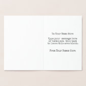 Vancouver Winter Wenskaarten Aangepast Zilver Folie Kaarten (Binnen)