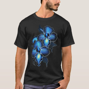 Vanda Blauwe Orchidee Bloem Plant Bloemist Tuinier T-shirt