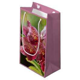 Vanda Orchid Cluster Birthday Gift Bag Klein Cadeauzakje