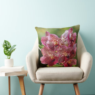 Vanda Orchid Cluster Birthday Sierkussen
