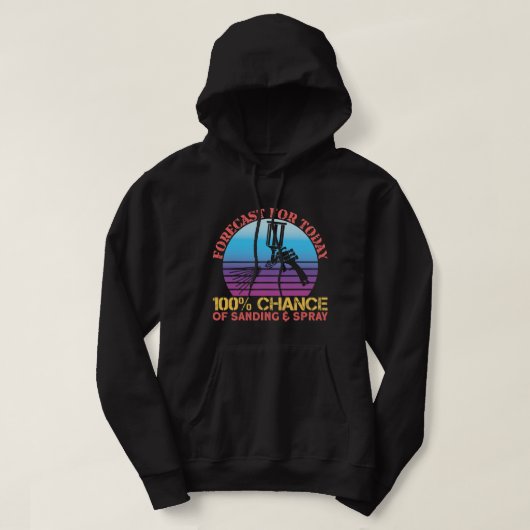 Vandaag 100 Kans van Schurende Spray Auto Body Pai Hoodie (Design voorkant)