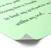 Vandaag afdrukken poster (Hoek)