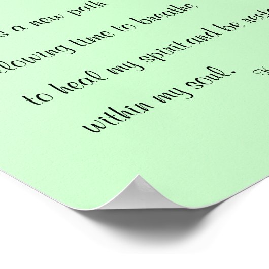 Vandaag afdrukken poster (Hoek)