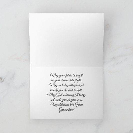 Vandaag Afstuderen u vlinder Kaart (Binnen)