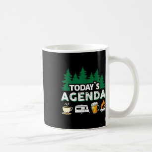 Vandaag Agenda _ Koffie Kamperen Bier Kampvuur _ C Koffiemok