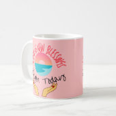 Vandaag begint een nieuw jaar van zegeningen koffiemok (Voorkant links)