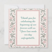 Vandaag begint voor altijd bedankkaart (Voorkant)