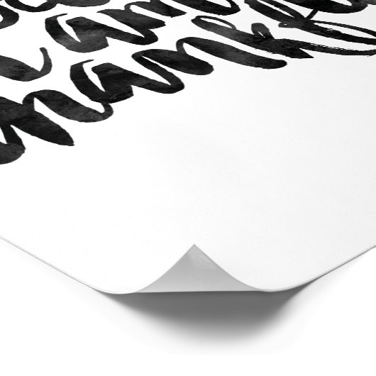 Vandaag ben ik dankbaar poster (Hoek)