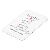 Vandaag ben ik dankbaar voor het inspirerend aanpa magneet (Linkerzijde)