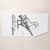 Vandaag ben ik een serieuze ganzenliefhebber met P Badhanddoek (Badhanddoek)