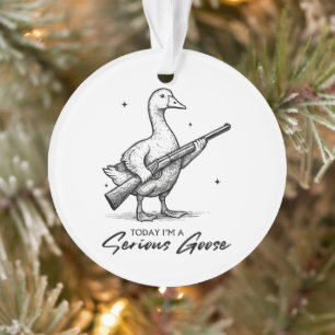 Vandaag ben ik een serieuze ganzenliefhebber met P Ornament