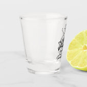 Vandaag ben ik een serieuze ganzenliefhebber met P Shot Glas (Links)