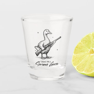 Vandaag ben ik een serieuze ganzenliefhebber met P Shot Glas
