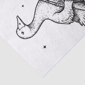 Vandaag ben ik een serieuze ganzenliefhebber met P Tissuepapier (Detail)
