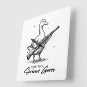 Vandaag ben ik een serieuze ganzenliefhebber met P Vierkante Klok (Hoek)