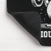 Vandaag ben ik een serieuze Goose Funny gewichthef Muismat (Hoek)