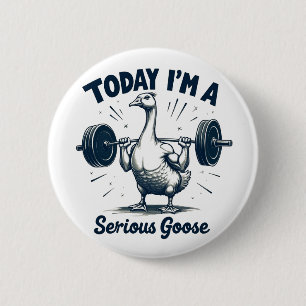 Vandaag ben ik een serieuze Goose Lifting Gewichte Ronde Button 5,7 Cm