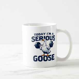 Vandaag ben ik een serieuze Goose T-shirt Funny Bo Koffiemok