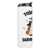 VANDAAG BEN IK EEN SERIEUZE SPOOKKOFFIEPOMPOEN HAL THERMOSBEKER (Gedraaid links)