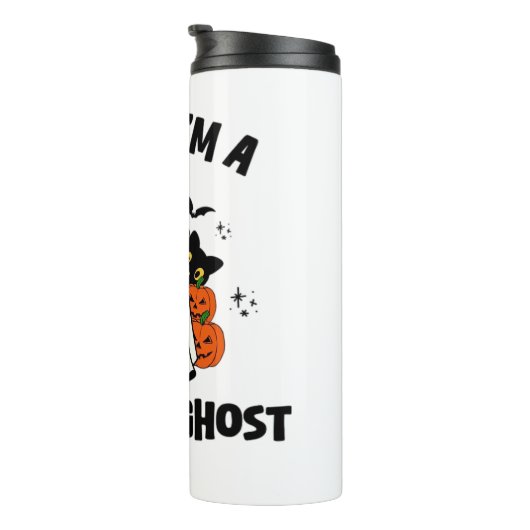 VANDAAG BEN IK EEN SERIEUZE SPOOKKOFFIEPOMPOEN HAL THERMOSBEKER (Geroteerd rechts)