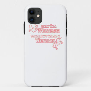 Vandaag ben ik een zeemeermin morgen zal ik een ee Case-Mate iPhone case